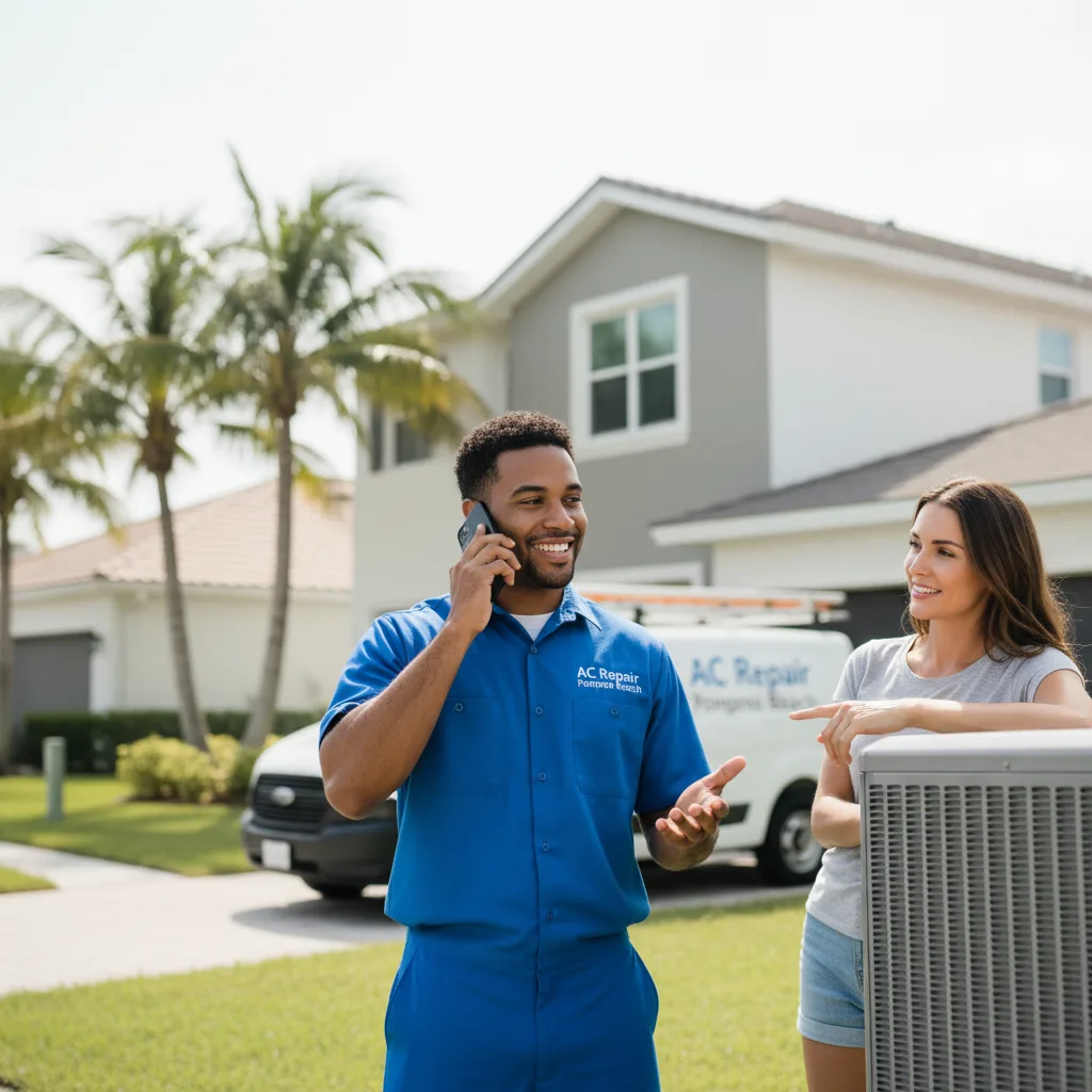 AC Repair Pompano Beach customer support in Wadsworth